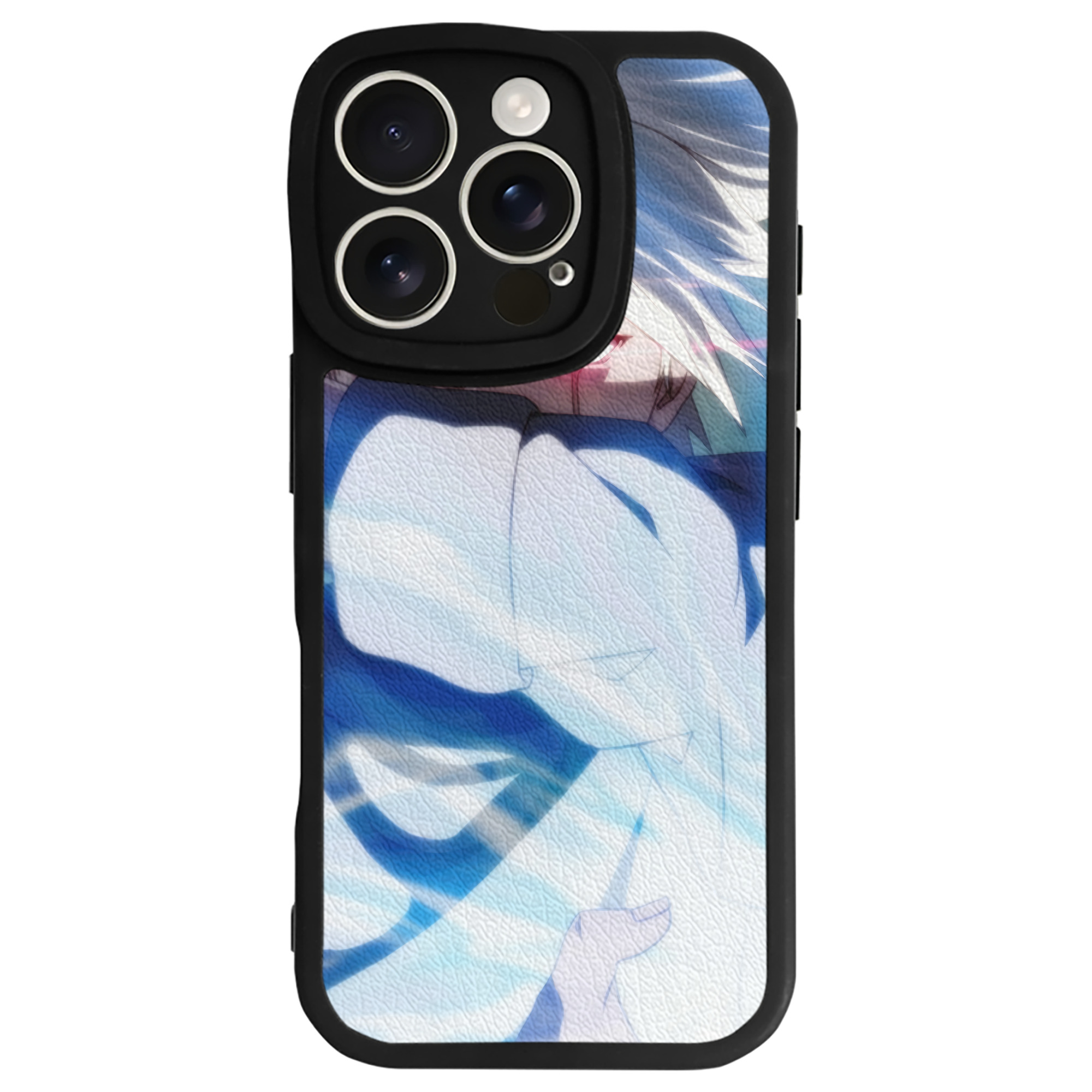 （画像用） NARUTO -ナルト- NARUTO -ナルト- 疾風伝 【iPhone 16シリーズ対応】シリコンスマホケース（レザー調） 材質：シリコン